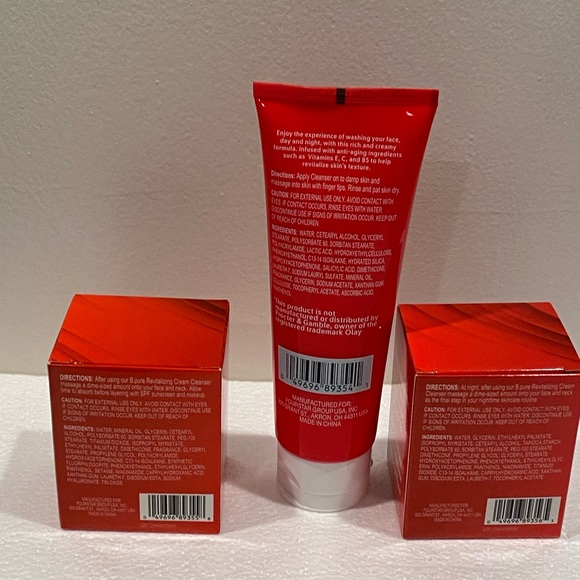 b.pure Revitalizing Night day hydrating Moisturizer cream cleanser set - Picture 6 of 6